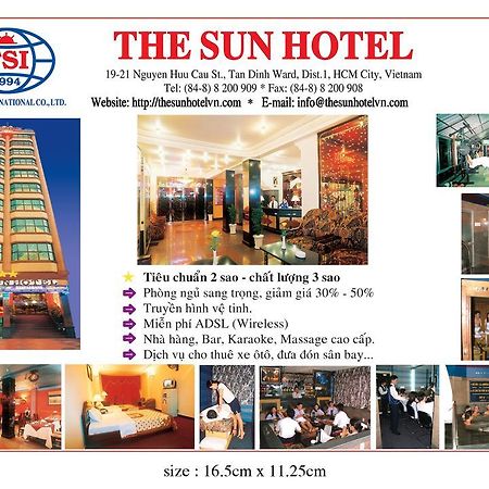 The Sun Hotel Ciudad Ho Chi Minh  Exterior foto